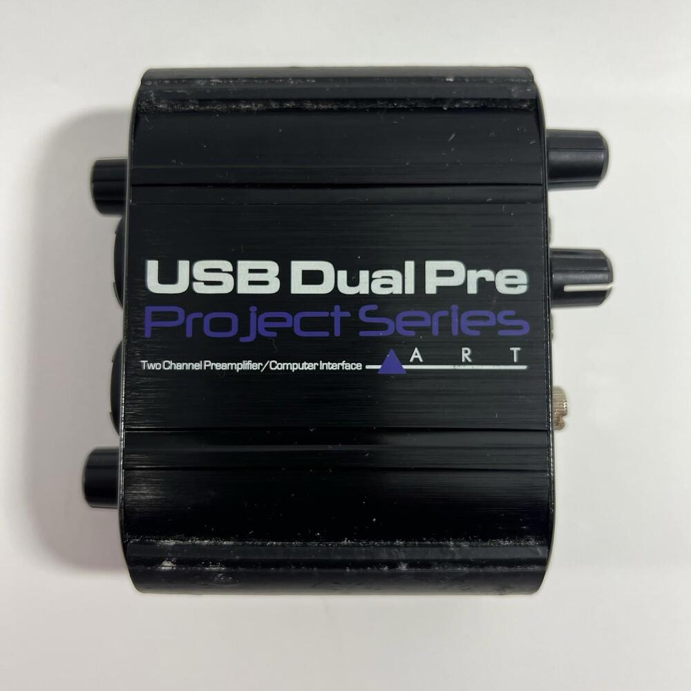 ART USB Dual Tube Pre Two Channel Tube Preamp/Computer Interface  No Power Cord